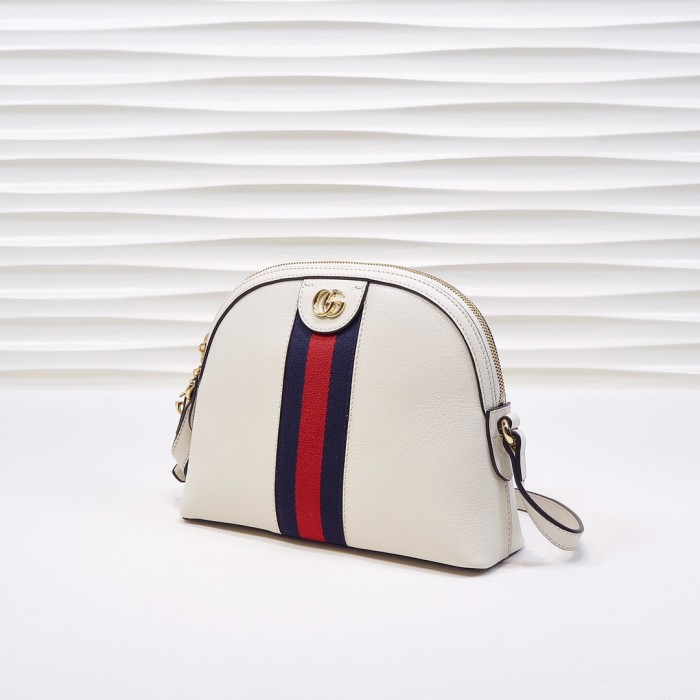 Gucci Womens Bags Luxury Brand GG Supreme Ophidia GG Shoulder Messenger Bag with Original Box 499621 K05NN 4076