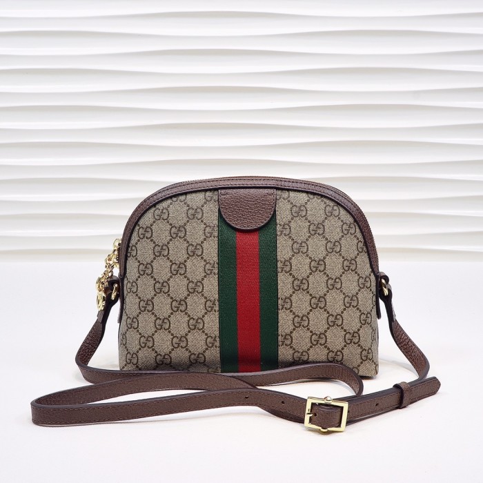 Gucci Womens Bags Luxury Brand GG Supreme Ophidia GG Shoulder Messenger Bag with Original Box 499621 K05NG 8745