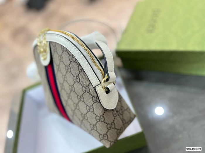 Gucci Womens Bags Luxury Brand GG Supreme Ophidia GG Shoulder Messenger Bag with Original Box 499621 K05NB 9794