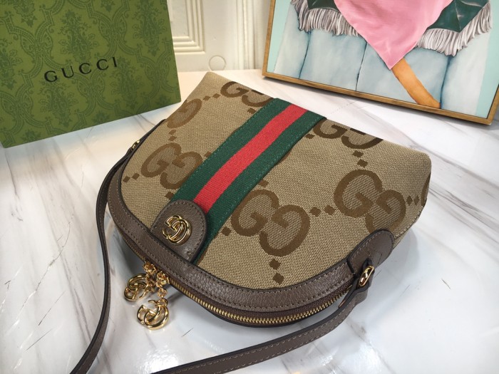 Gucci Womens Bags Luxury Brand GG Supreme Ophidia GG Shoulder Messenger Bag with Original Box 499621 UKMIG 2570