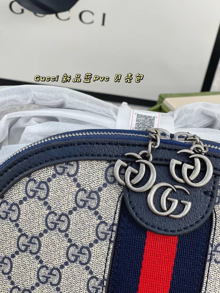 Gucci Womens Bags Luxury Brand GG Supreme Ophidia GG Shoulder Messenger Bag with Original Box 499621 K05NN 4076