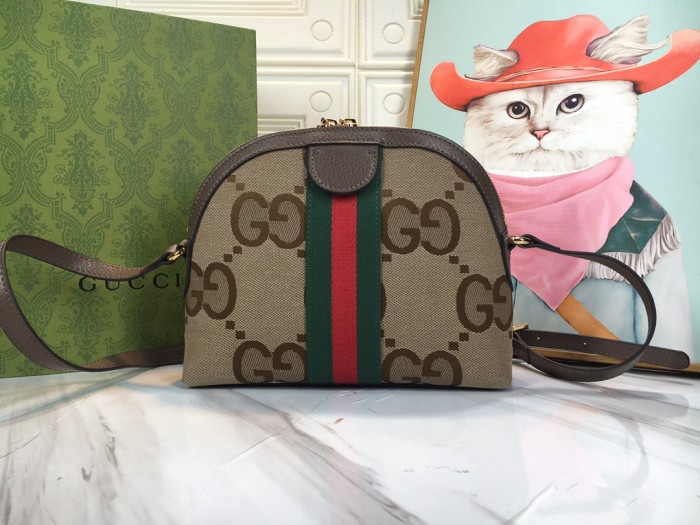 Gucci Womens Bags Luxury Brand GG Supreme Ophidia GG Shoulder Messenger Bag with Original Box 499621 UKMIG 2570