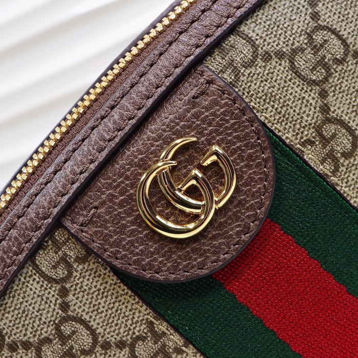 Gucci Womens Bags Luxury Brand GG Supreme Ophidia GG Shoulder Messenger Bag with Original Box 499621 K05NG 8745