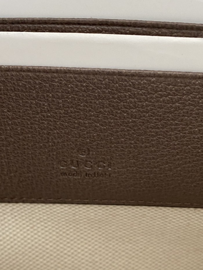 Gucci Mens Bags Clutch Pouch Luxury Brand Ophidia pouch with Web in GG Supreme with Original Box 672989 96IWT 8745