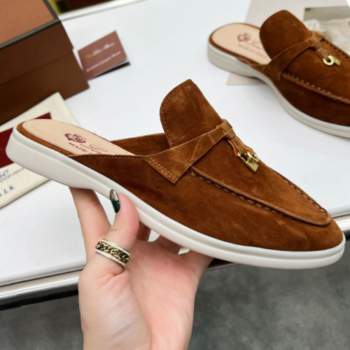 Loro Piana Womens Shoes Sandals Slippers Casual Design Luxury Brand Fashion Shoes for Women with Original Box