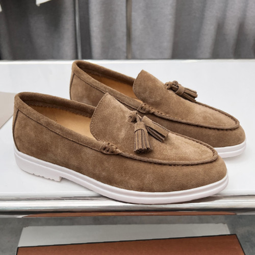 Loro Piana Mens Shoes Loafers Casual Design Luxury Brand Fashion Shoes for Men with Original Box