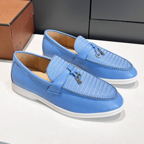 Loro Piana Womens Shoes Loafers Casual Design Luxury Brand Fashion Shoes for Women with Original Box