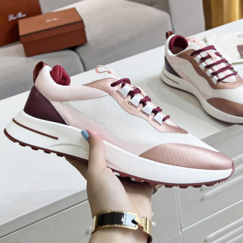 Loro Piana Mens Shoes Sneakers Casual Design Luxury Brand Fashion Shoes for Men with Original Box Week End Walk Casual Shoes