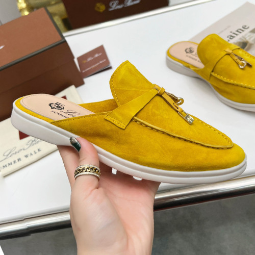 Loro Piana Womens Shoes Sandals Slippers Casual Design Luxury Brand Fashion Shoes for Women with Original Box