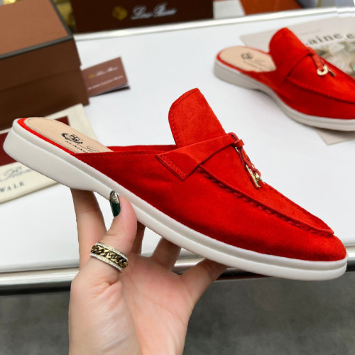 Loro Piana Womens Shoes Sandals Slippers Casual Design Luxury Brand Fashion Shoes for Women with Original Box