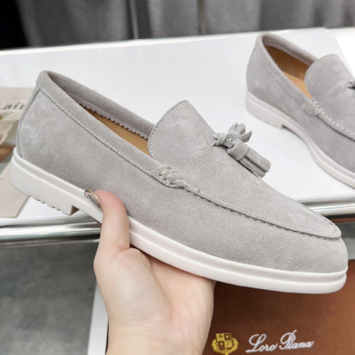 Loro Piana Mens Shoes Loafers Casual Design Luxury Brand Fashion Shoes for Men with Original Box