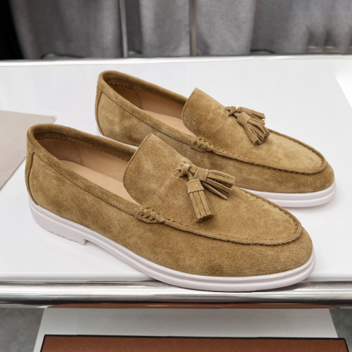 Loro Piana Mens Shoes Loafers Casual Design Luxury Brand Fashion Shoes for Men with Original Box