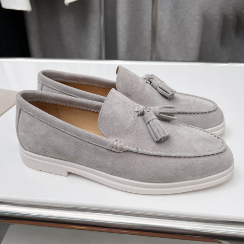 Loro Piana Mens Shoes Loafers Casual Design Luxury Brand Fashion Shoes for Men with Original Box