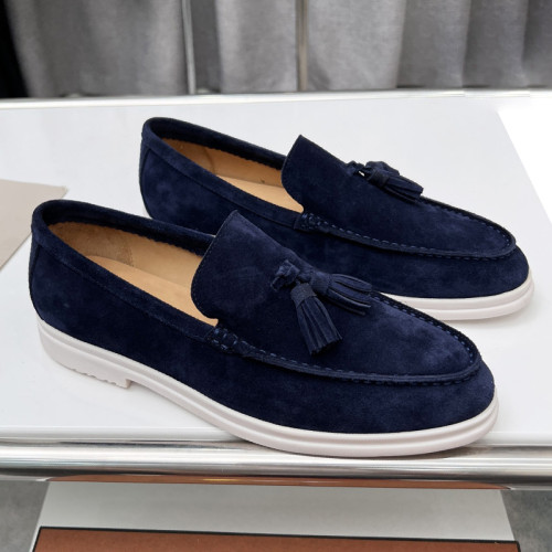 Loro Piana Mens Shoes Loafers Casual Design Luxury Brand Fashion Shoes for Men with Original Box