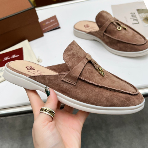 Loro Piana Womens Shoes Sandals Slippers Casual Design Luxury Brand Fashion Shoes for Women with Original Box