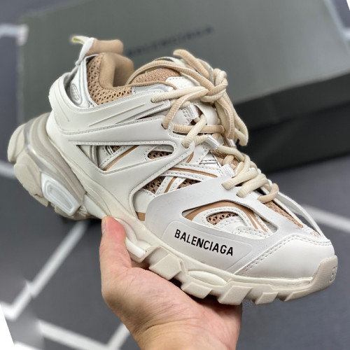 Balenciaga Womens Shoes Sneakers Luxury Brand Track 3.0 Clear Sole Sneaker with Original Box