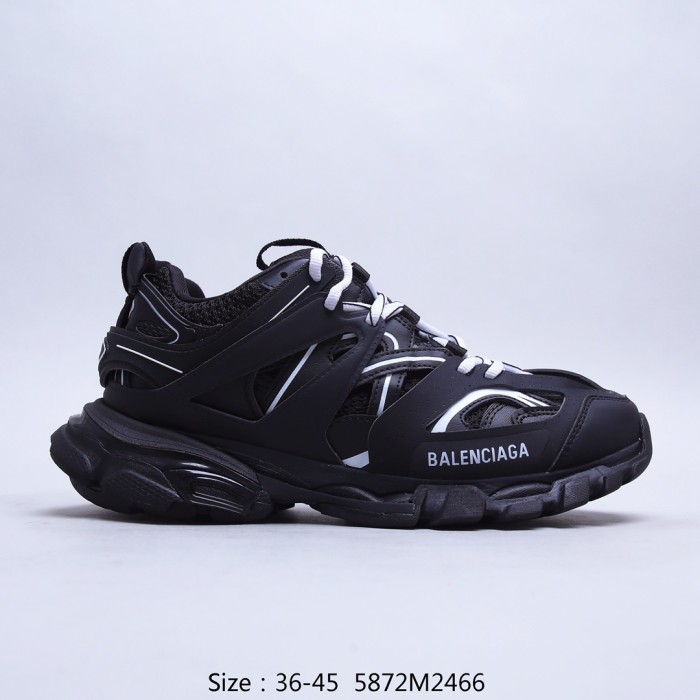 Balenciaga Mens Shoes Sneakers Luxury Brand Track Clear Sole Sneaker with Original Box