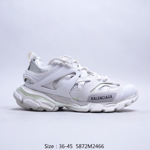Balenciaga Womens Shoes Sneakers Luxury Brand Track 3.0 Clear Sole Sneaker with Original Box