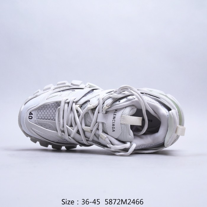 Balenciaga Mens Shoes Sneakers Luxury Brand Track Clear Sole Sneaker with Original Box