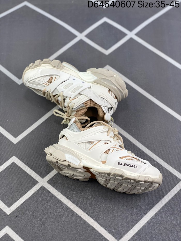 Balenciaga Mens Shoes Sneakers Luxury Brand Track Clear Sole Sneaker with Original Box