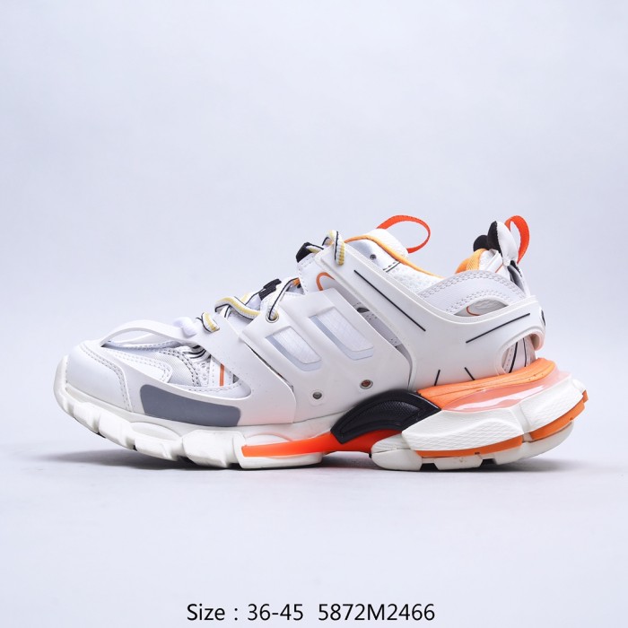 Balenciaga Mens Shoes Sneakers Luxury Brand Track Clear Sole Sneaker with Original Box