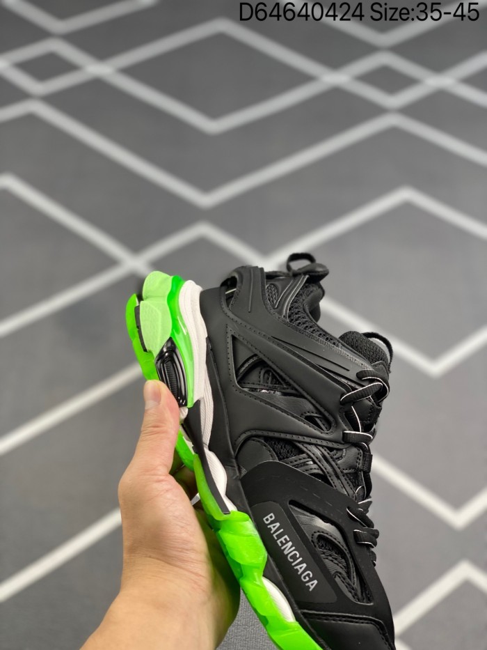 Balenciaga Mens Shoes Sneakers Luxury Brand Track Clear Sole Sneaker with Original Box