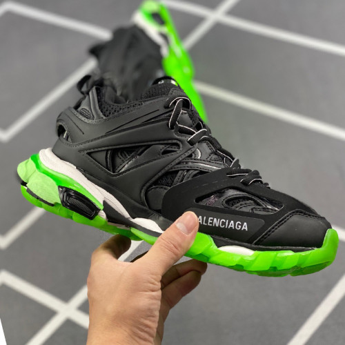 Balenciaga Womens Shoes Sneakers Luxury Brand Track 3.0 Clear Sole Sneaker with Original Box