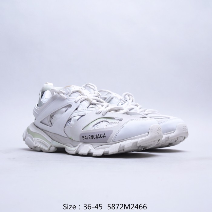 Balenciaga Mens Shoes Sneakers Luxury Brand Track Clear Sole Sneaker with Original Box
