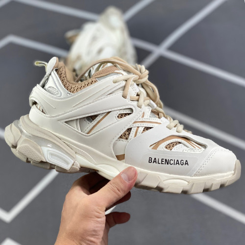 Balenciaga Womens Shoes Sneakers Luxury Brand Track 3.0 Clear Sole Sneaker with Original Box