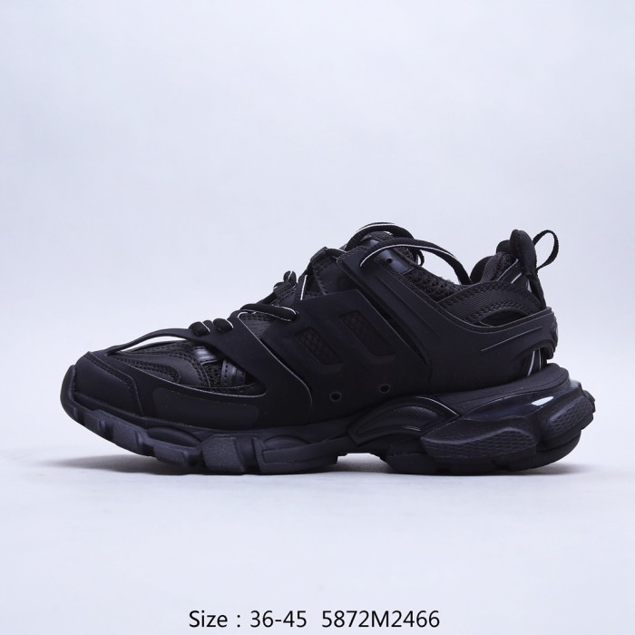 Balenciaga Mens Shoes Sneakers Luxury Brand Track Clear Sole Sneaker with Original Box