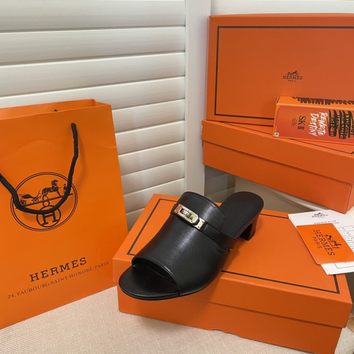 Hermes Womens Shoes Extra Slippers Sandals Casual Fashion Sandals Luxury Brand with Original Box