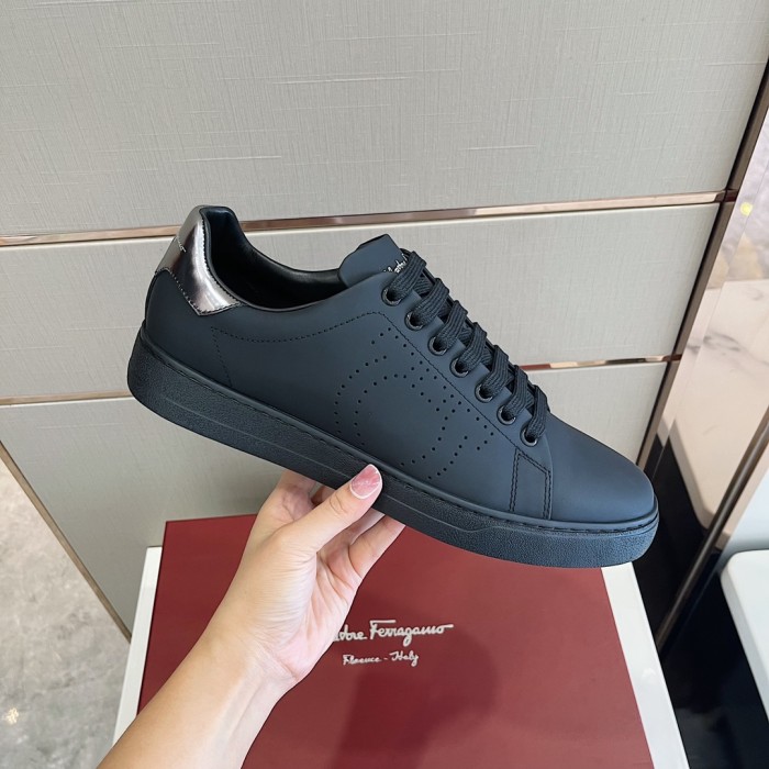 Salvatore Ferragamo Mens Shoes Sneakers Luxury Brand Fashion Shoes For Men with Original box
