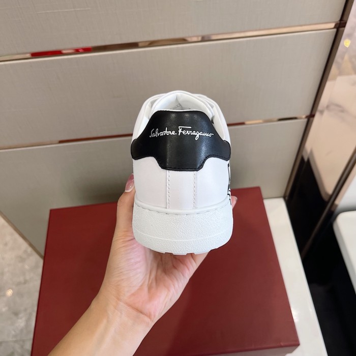 Salvatore Ferragamo Mens Shoes Sneakers Luxury Brand Fashion Shoes For Men with Original box