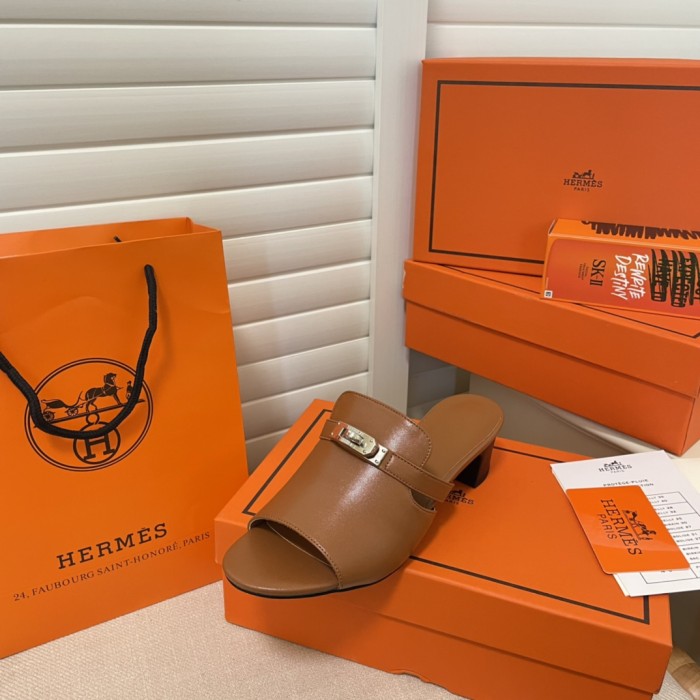 Hermes Womens Shoes Extra Slippers Sandals Casual Fashion Sandals Luxury Brand with Original Box
