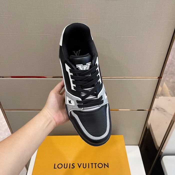 Louis Vuitton Men Shoes Fashion Sneakers Design Luxury Brand LV TRAINER SNEAKER with Original Box 1A9ZC2