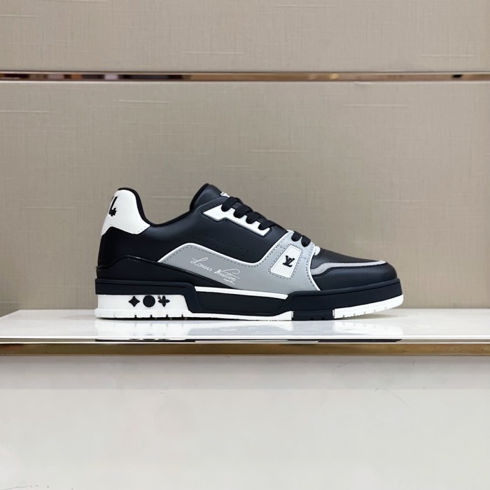 Louis Vuitton Men Shoes Fashion Sneakers Design Luxury Brand LV TRAINER SNEAKER with Original Box 1A9ZC2