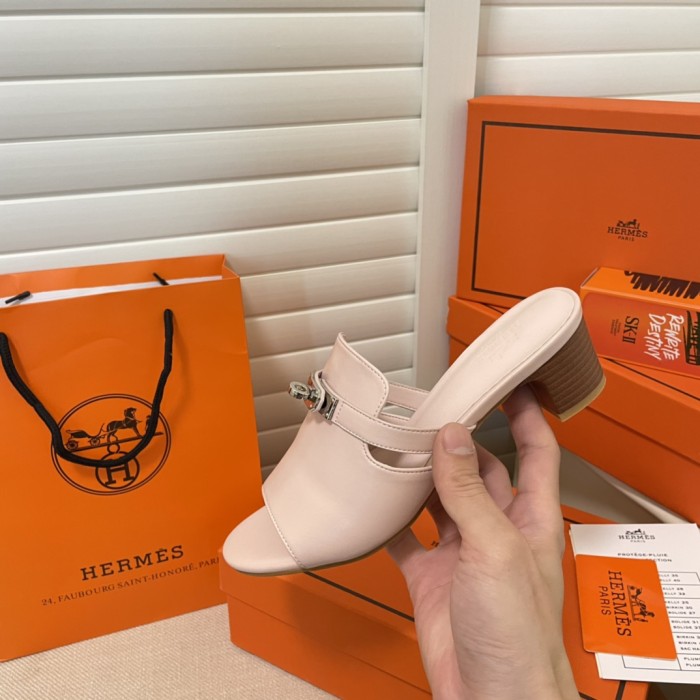 Hermes Womens Shoes Extra Slippers Sandals Casual Fashion Sandals Luxury Brand with Original Box