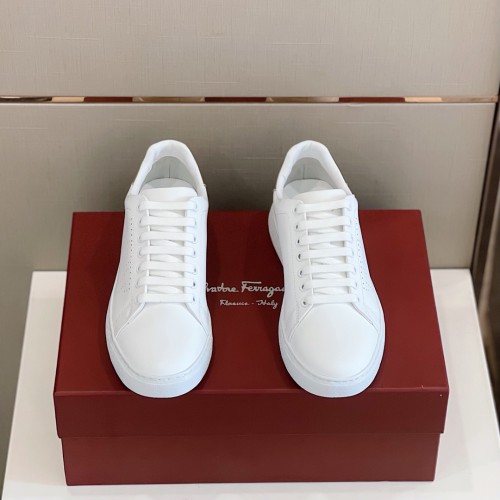 Salvatore Ferragamo Mens Shoes Sneakers Luxury Brand Fashion Shoes For Men with Original box