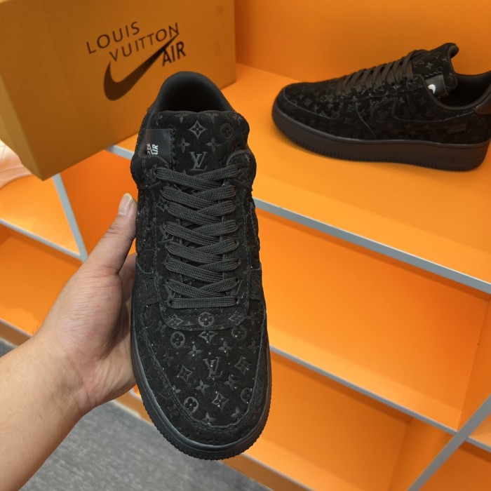 Louis Vuitton Men Shoes Fashion Sneakers Design Luxury Brand LVXNIKE Air Force Sneakers with Original Box