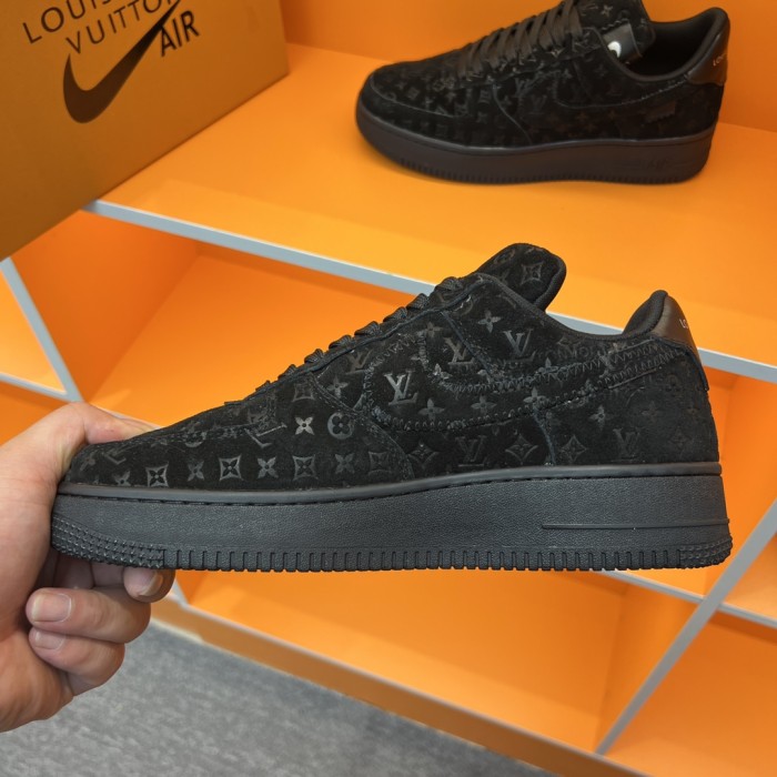 Louis Vuitton Men Shoes Fashion Sneakers Design Luxury Brand LVXNIKE Air Force Sneakers with Original Box