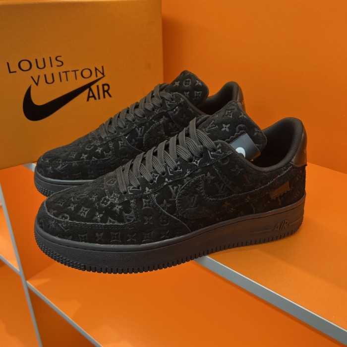 Louis Vuitton Men Shoes Fashion Sneakers Design Luxury Brand LVXNIKE Air Force Sneakers with Original Box
