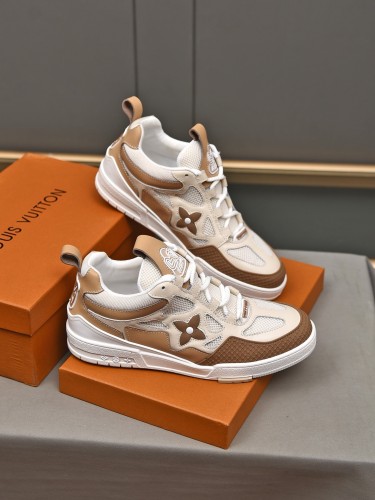 Louis Vuitton Men Shoes Fashion Sneakers Design Luxury Brand LV TRAINER SNEAKER with Original Box