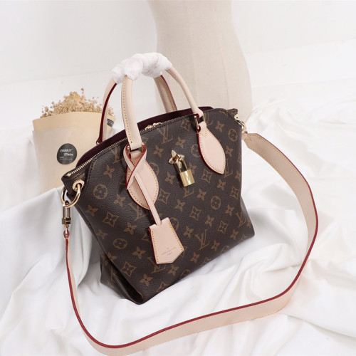 Louis Vuitton Womens Bags Handbags Luxury Brand FLOWER ZIPPED TOTE PM Beige Monogram Handbag M44359