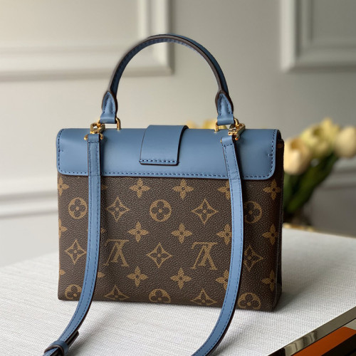 Louis Vuitton Womens Bags Luxury Brand Fashion Handbags Crossbody Bags Type LOCKY BB M44654 Monogram coated canvas and smooth cowhide leather with Original Box