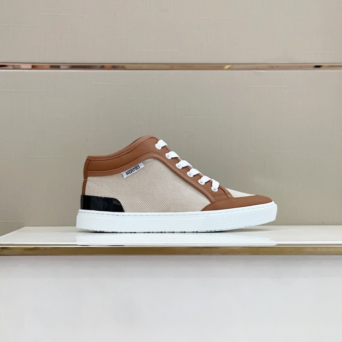 Hermes Mens Casual Shoes Fashion Sneakers Luxury Brand with Original Box