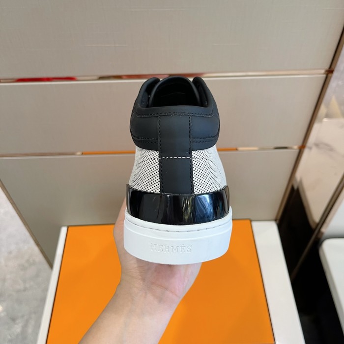 Hermes Mens Casual Shoes Fashion Sneakers Luxury Brand with Original Box