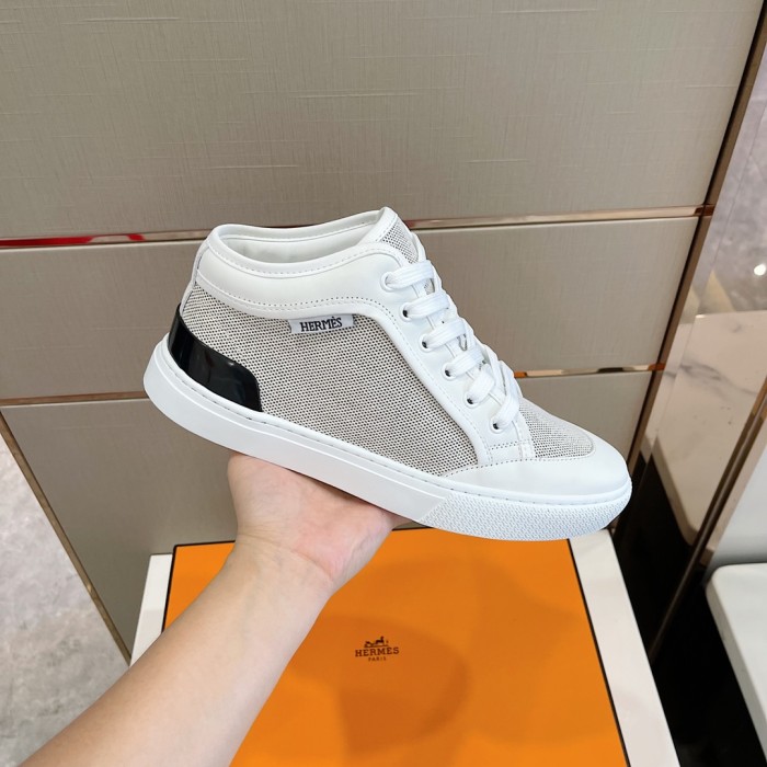 Hermes Mens Casual Shoes Fashion Sneakers Luxury Brand with Original Box