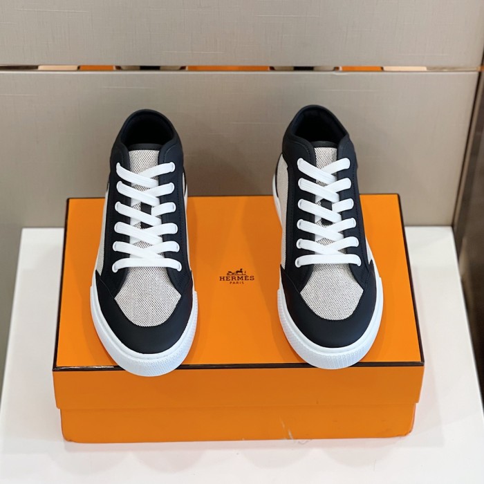 Hermes Mens Casual Shoes Fashion Sneakers Luxury Brand with Original Box