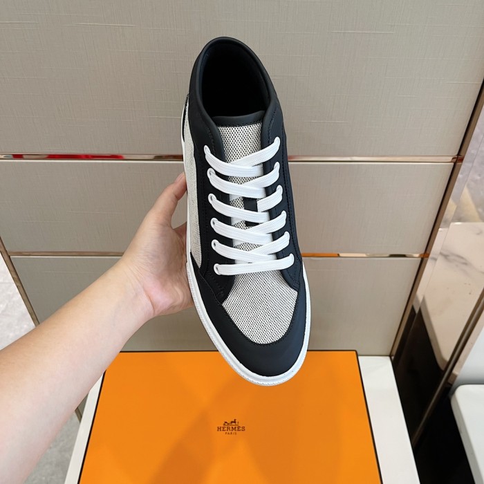 Hermes Mens Casual Shoes Fashion Sneakers Luxury Brand with Original Box