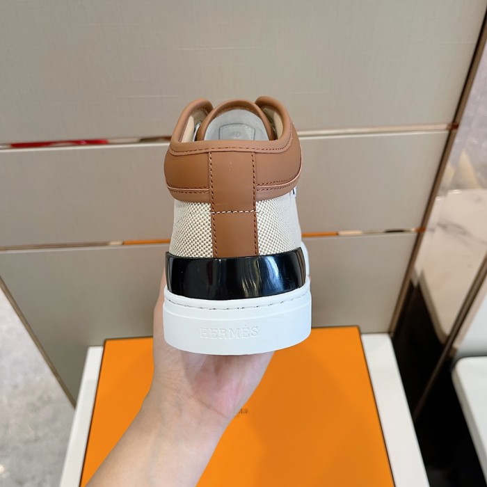 Hermes Mens Casual Shoes Fashion Sneakers Luxury Brand with Original Box